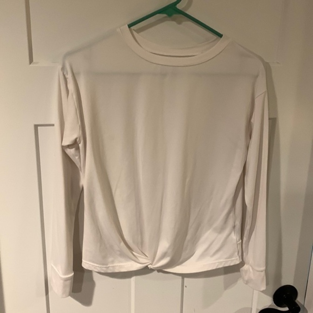 Copper Key White Basic Long Sleeve Shirt L (14)